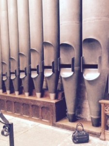 exeter cathedral organ pipes