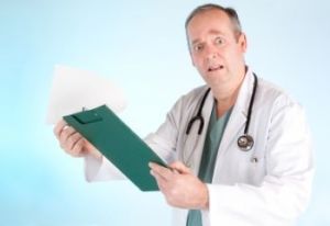 confused doctor