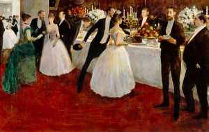 The Buffet (Jean-Louis Forain) 1884