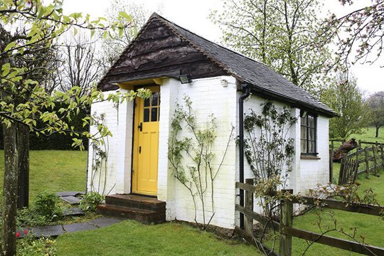 Dahl's writing hut