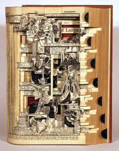 Book sculpture
